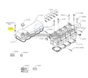 VHS125051101B SILENT BLOCK SUB ASSY