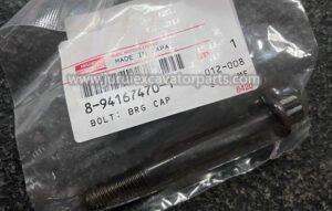 VI8941674701 BRG CAP BOLT VI8941674701 BRG CAP BOLT